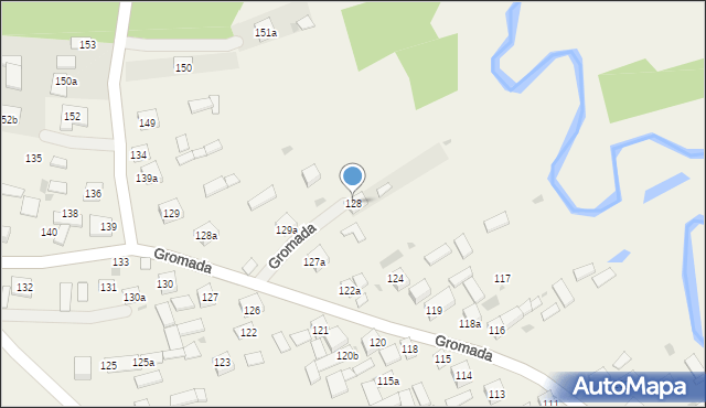 Gromada, Gromada, 128, mapa Gromada