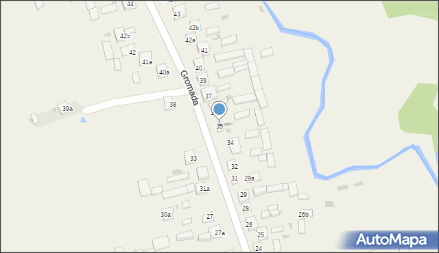 Gromada, Gromada, 35, mapa Gromada