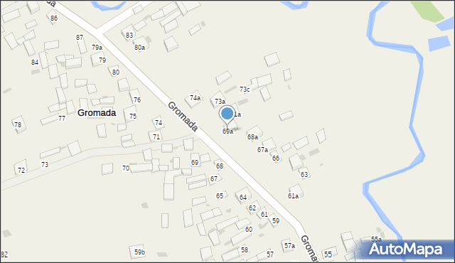Gromada, Gromada, 69a, mapa Gromada