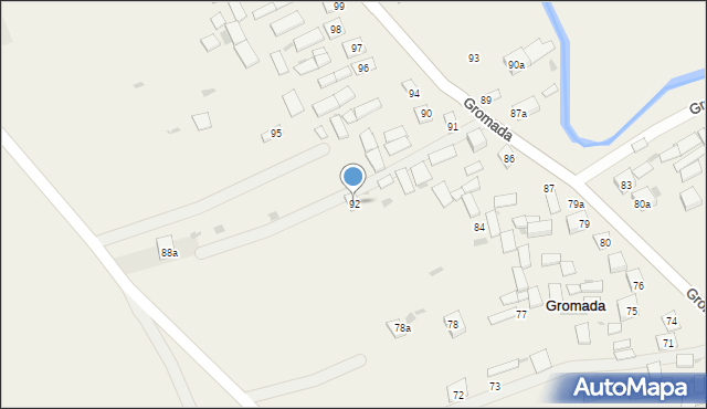 Gromada, Gromada, 92, mapa Gromada