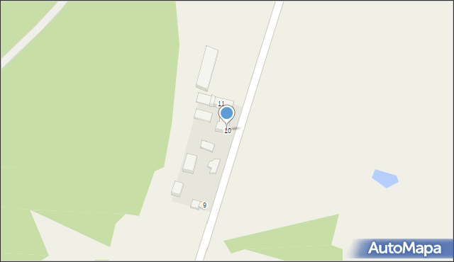 Gromadzice, Gromadzice, 10, mapa Gromadzice