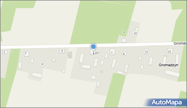 Gromadzyn, Gromadzyn, 6, mapa Gromadzyn