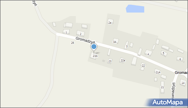 Gromadzyń, Gromadzyń, 25, mapa Gromadzyń