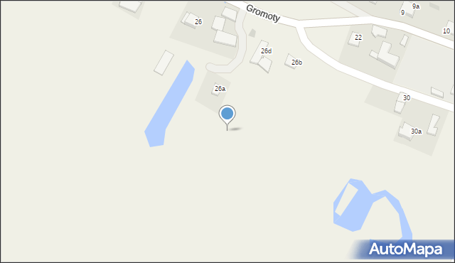 Gromoty, Gromoty, 83, mapa Gromoty