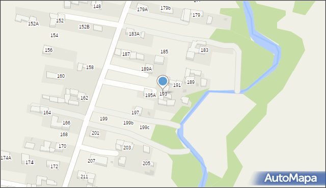 Gronków, Gronków, 193, mapa Gronków