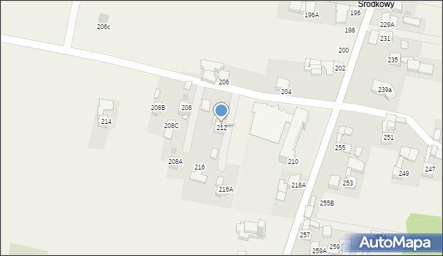 Gronków, Gronków, 212, mapa Gronków