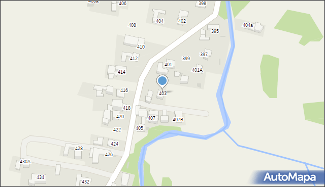 Gronków, Gronków, 403, mapa Gronków