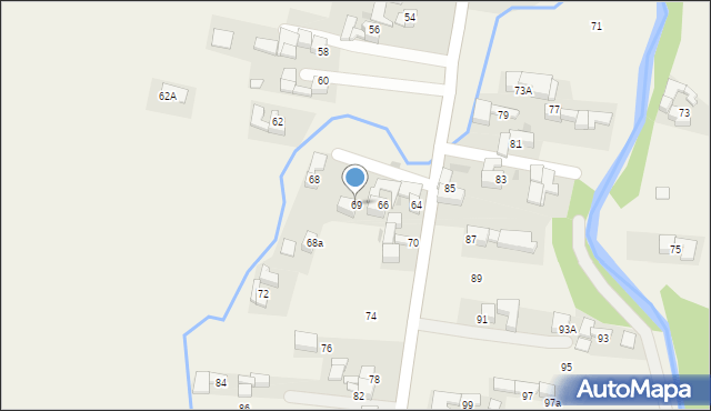 Gronków, Gronków, 69, mapa Gronków