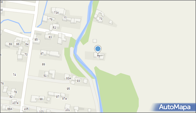 Gronków, Gronków, 75, mapa Gronków