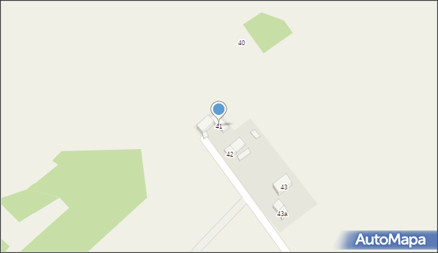 Gronów, Gronów, 41, mapa Gronów