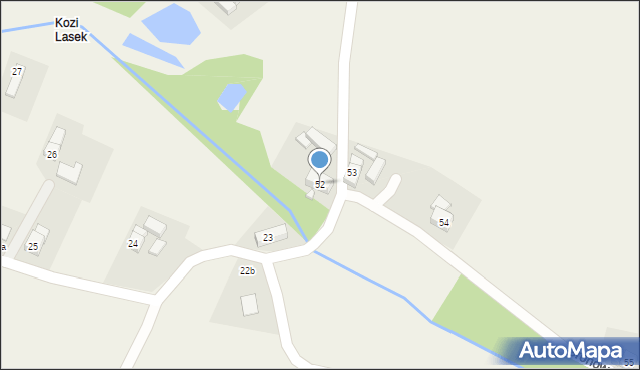 Gronów, Gronów, 52, mapa Gronów