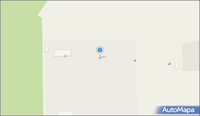 Gronów, Gronów, 24, mapa Gronów