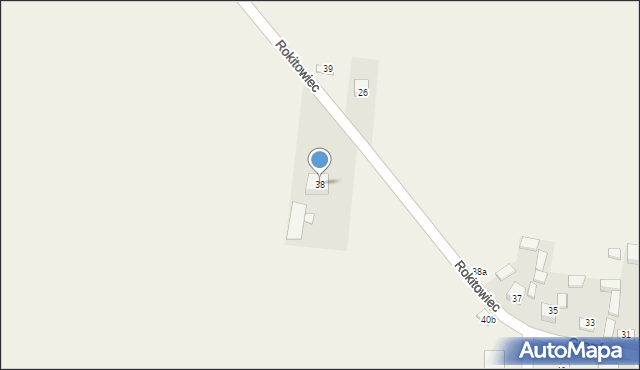 Gronów, Gronów, 38, mapa Gronów