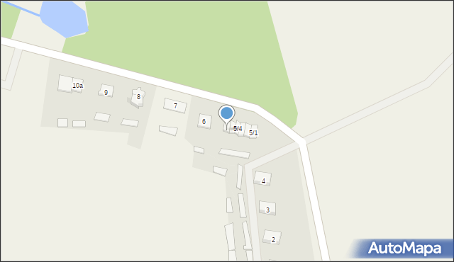 Gronówko, Gronówko, 5f, mapa Gronówko