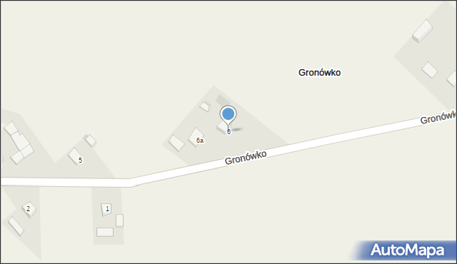 Gronówko, Gronówko, 6, mapa Gronówko