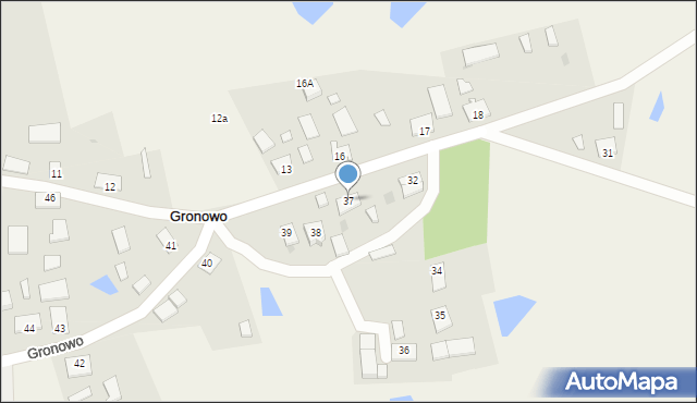 Gronowo, Gronowo, 37, mapa Gronowo