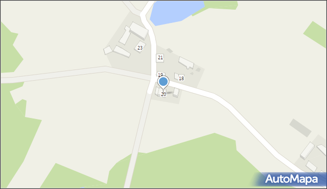 Gronowo, Gronowo, 20, mapa Gronowo