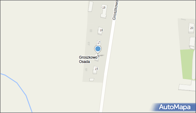 Groszkowo, Groszkowo, 16, mapa Groszkowo