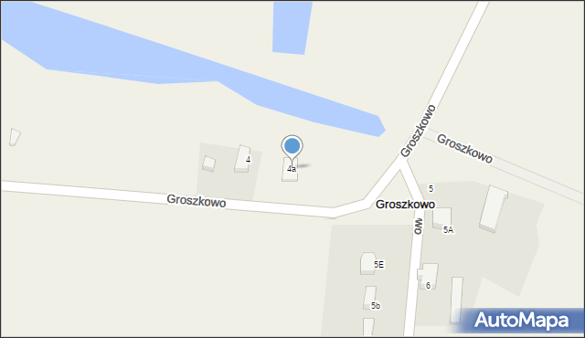 Groszkowo, Groszkowo, 4a, mapa Groszkowo