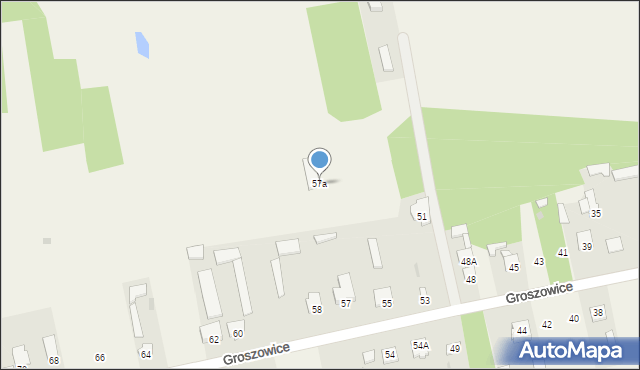 Groszowice, Groszowice, 57a, mapa Groszowice