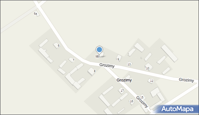Grozimy, Grozimy, 9a, mapa Grozimy
