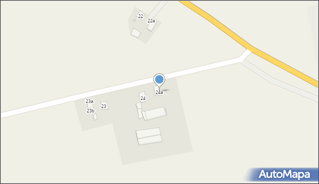 Grubno, Grubno, 24a, mapa Grubno