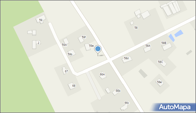 Grubno, Grubno, 59d, mapa Grubno