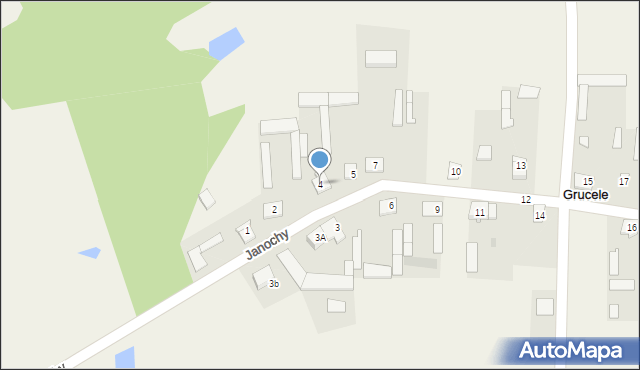 Grucele, Grucele, 4, mapa Grucele