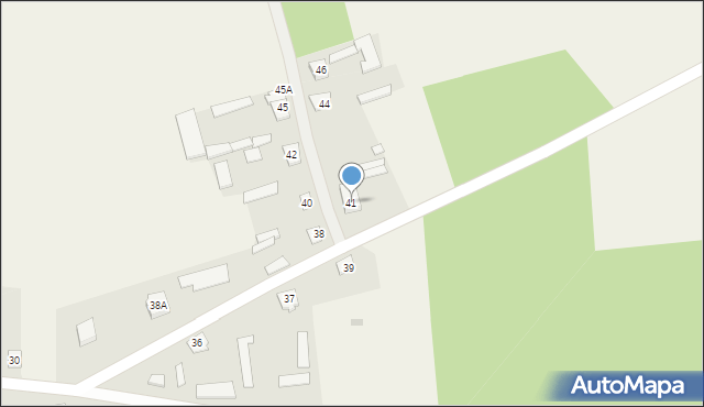 Grucele, Grucele, 41, mapa Grucele