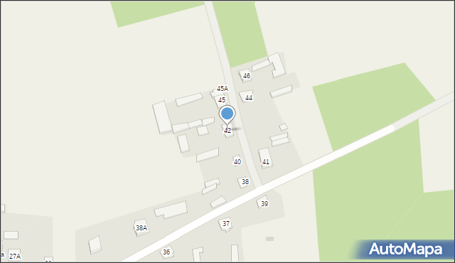 Grucele, Grucele, 42, mapa Grucele