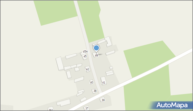 Grucele, Grucele, 44, mapa Grucele