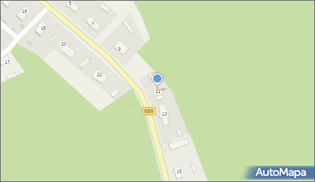 Grudki, Grudki, 11, mapa Grudki