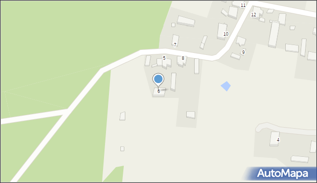 Grudna, Grudna, 6, mapa Grudna