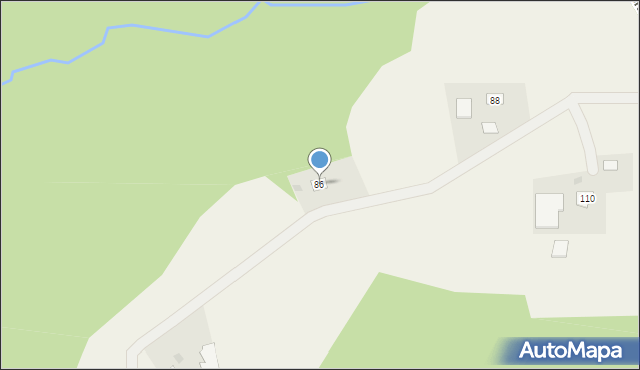Grudna Dolna, Grudna Dolna, 86, mapa Grudna Dolna