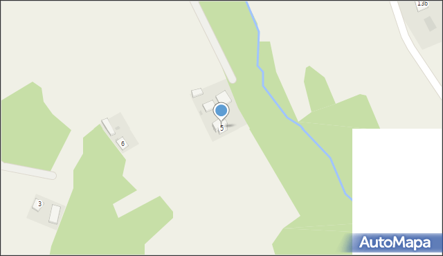 Grudna Górna, Grudna Górna, 5, mapa Grudna Górna