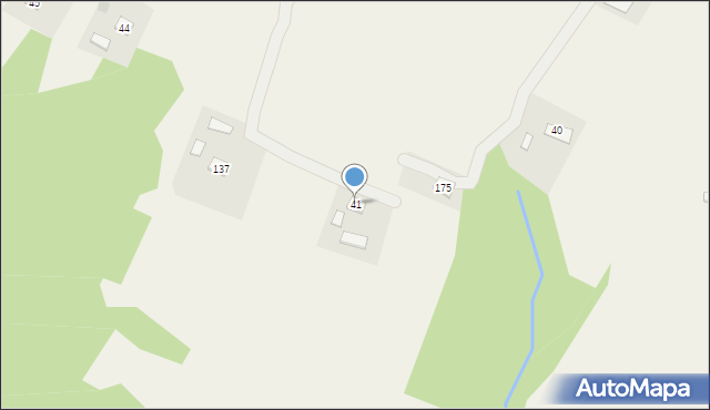 Grudna Kępska, Grudna Kępska, 41, mapa Grudna Kępska