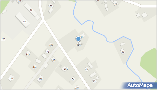 Grudna Kępska, Grudna Kępska, 81A, mapa Grudna Kępska