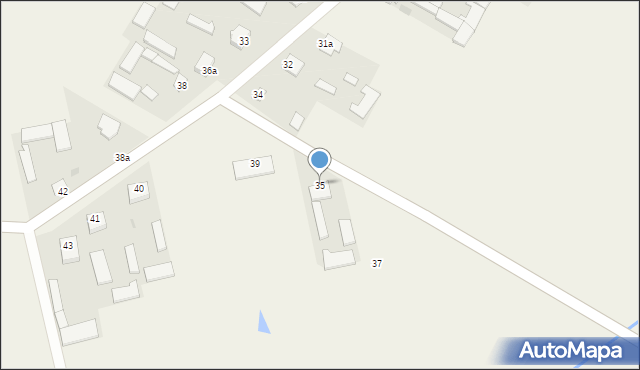 Grudź, Grudź, 35, mapa Grudź