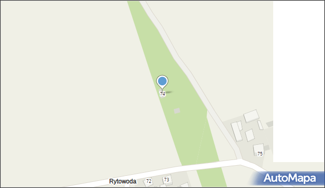Grudź, Grudź, 74, mapa Grudź