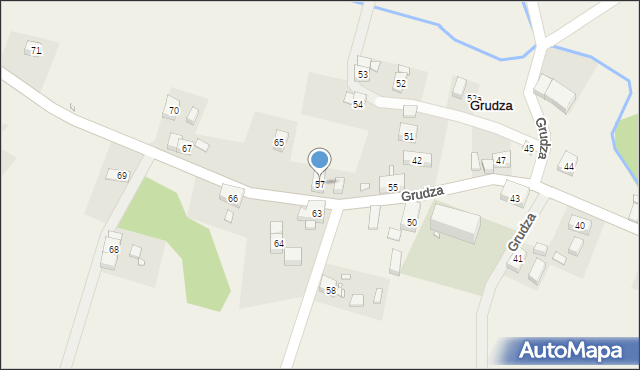 Grudza, Grudza, 57, mapa Grudza
