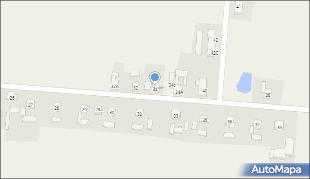 Grudzielec, Grudzielec, 34, mapa Grudzielec