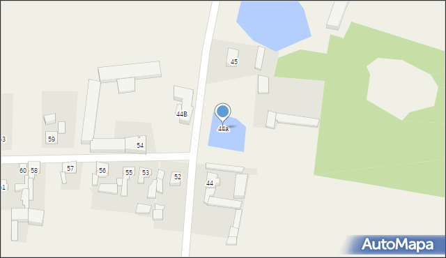 Grudzielec, Grudzielec, 44a, mapa Grudzielec