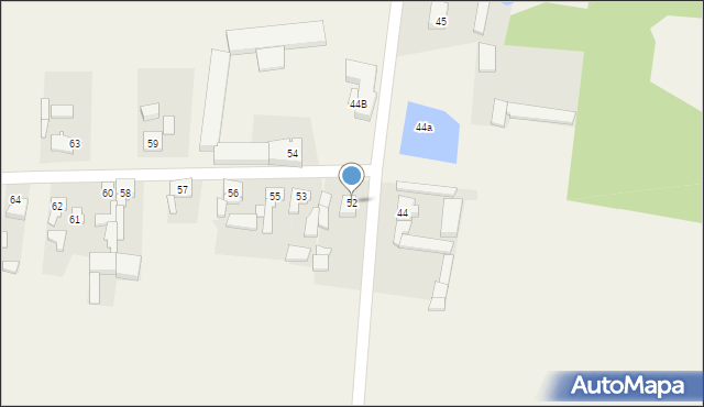 Grudzielec, Grudzielec, 52, mapa Grudzielec