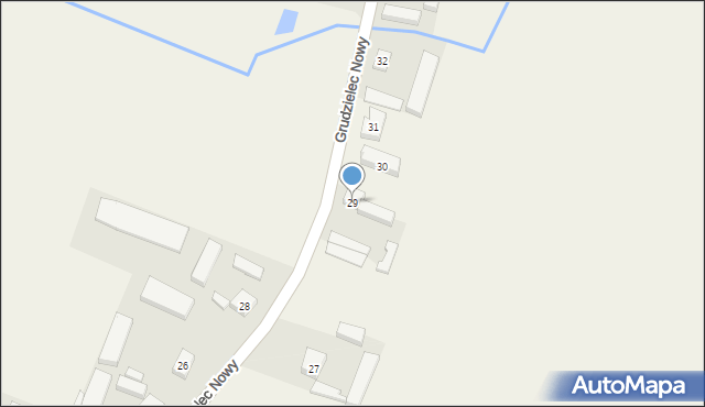 Grudzielec Nowy, Grudzielec Nowy, 29, mapa Grudzielec Nowy