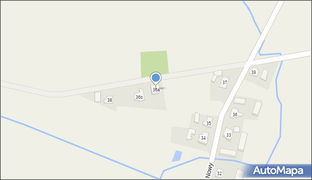 Grudzielec Nowy, Grudzielec Nowy, 36a, mapa Grudzielec Nowy