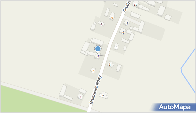 Grudzielec Nowy, Grudzielec Nowy, 4, mapa Grudzielec Nowy