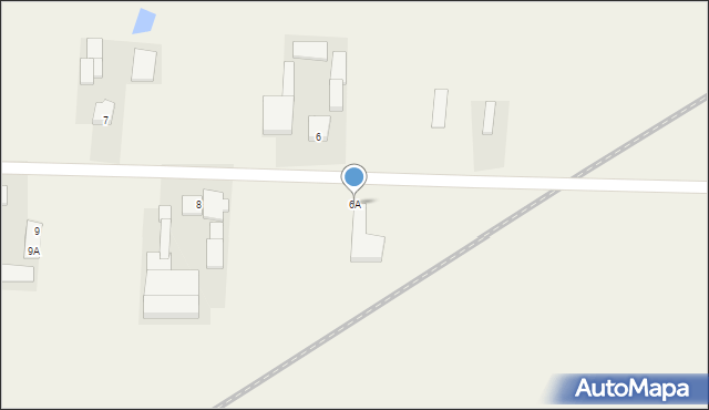 Grudzkowola, Grudzkowola, 6A, mapa Grudzkowola