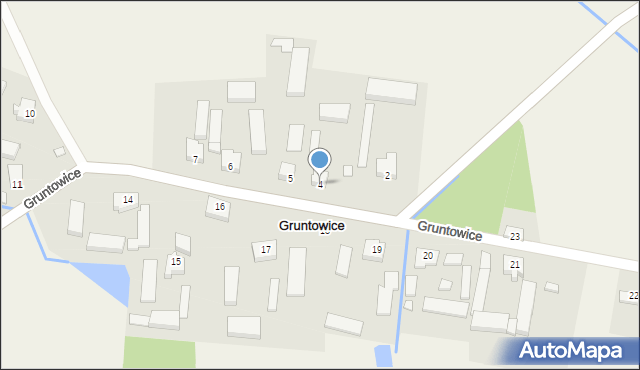 Gruntowice, Gruntowice, 4, mapa Gruntowice