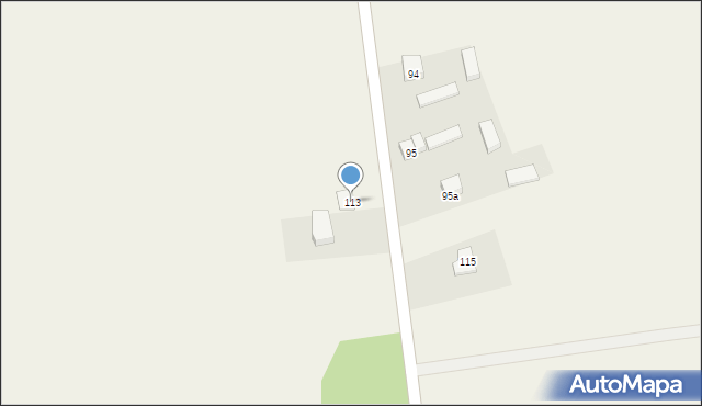 Gruszczyce, Gruszczyce, 113, mapa Gruszczyce