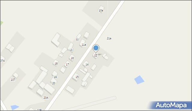 Gruszczyce, Gruszczyce, 12, mapa Gruszczyce